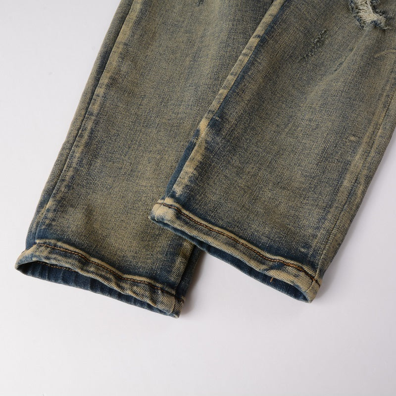 Men Trendy Jeans Pure cotton high quality