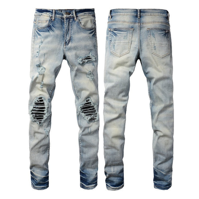 Men Trendy Jeans Pure cotton high quality Hover Image