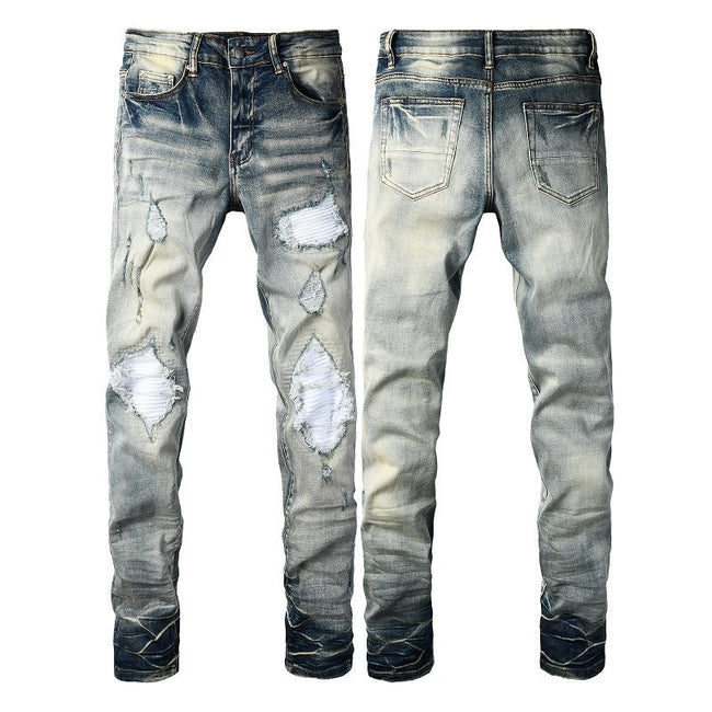 Men Trendy Jeans Pure cotton high quality Hover Image