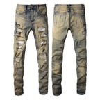 Men Trendy Jeans Pure cotton high quality