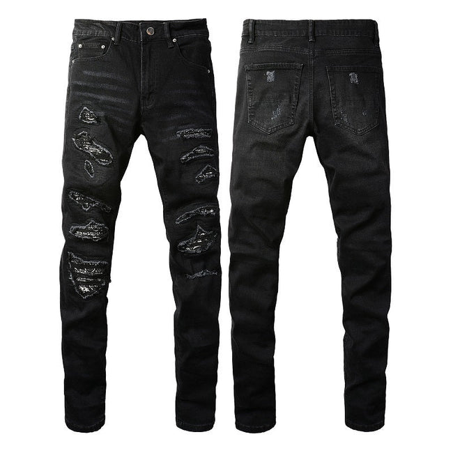 Men Trendy Jeans Pure cotton high quality Hover Image