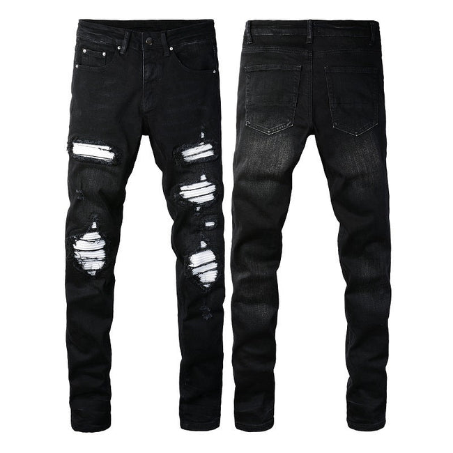 Men Trendy Jeans Pure cotton high quality Hover Image