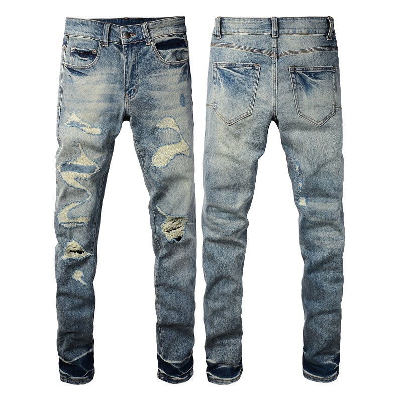 Men Trendy Jeans Pure cotton high quality