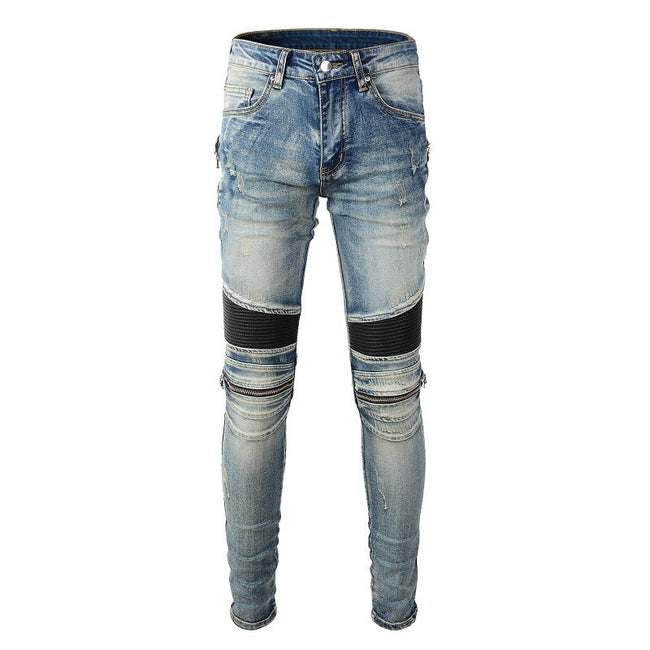 Men Trendy Jeans Pure cotton high quality Main Image