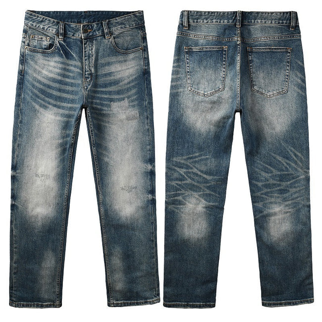 Men Trendy Jeans Pure cotton high quality Hover Image