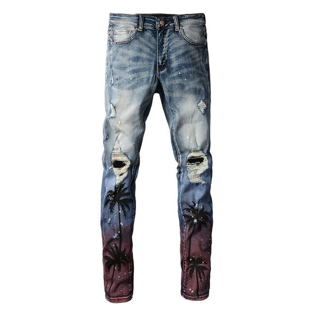 Men Trendy Jeans Pure cotton high quality Main Image