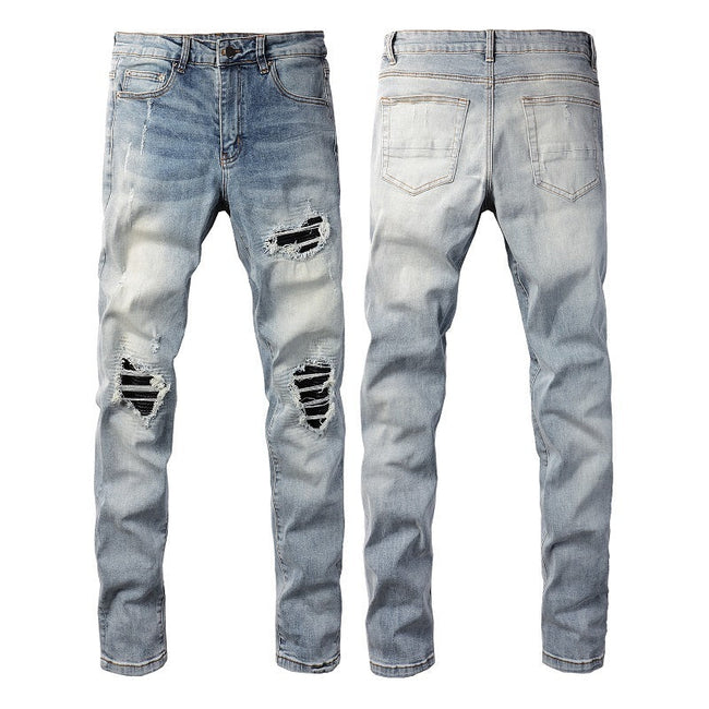 Men Trendy Jeans Pure cotton high quality Hover Image