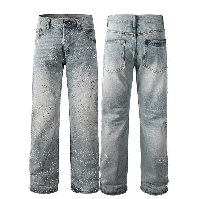 Men Trendy Jeans Pure cotton high quality Hover Image