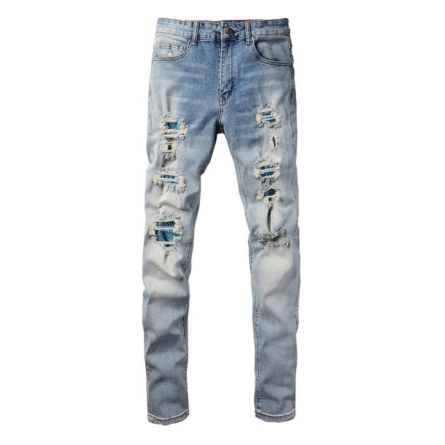 Men Trendy Jeans Pure cotton high quality Main Image