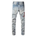 Men Trendy Jeans Pure cotton high quality