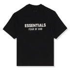 Fear Of God Essentials Jersey Crewneck Black T Shirt