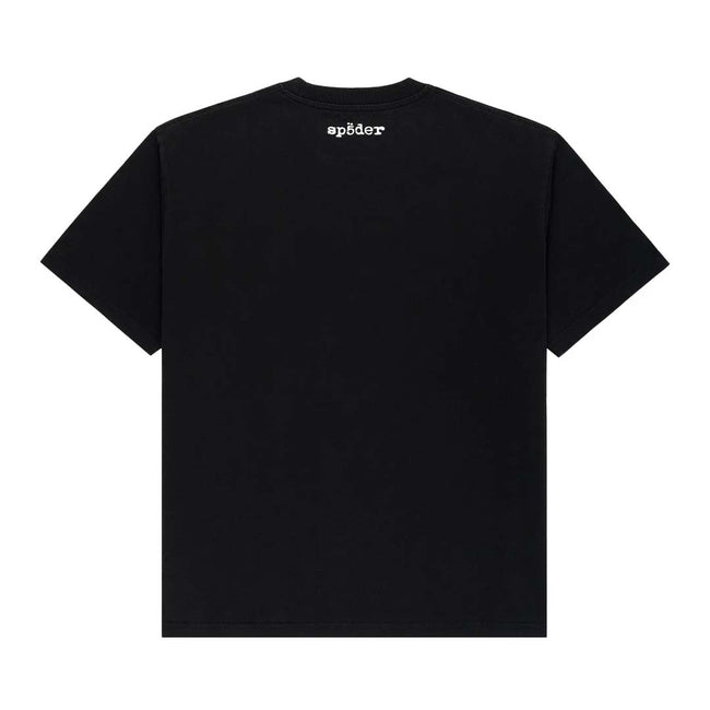 Sp5der Diffused Collegiate Tee Black Main Image